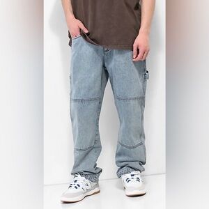 💵Empyre Light Wash Denim Carpenter Pants Size 28